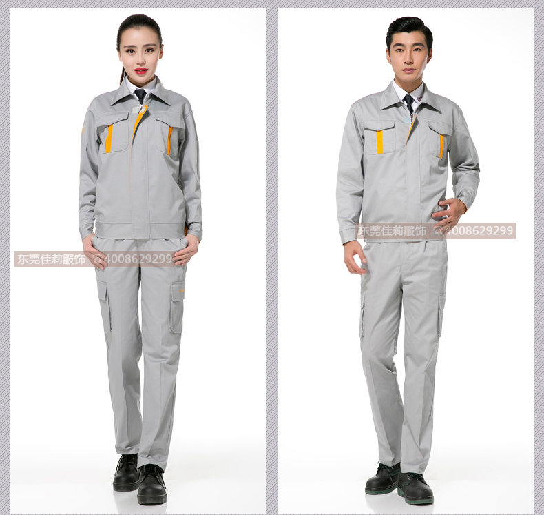 汽车服务工作服  汽车行业工作服-效果图2